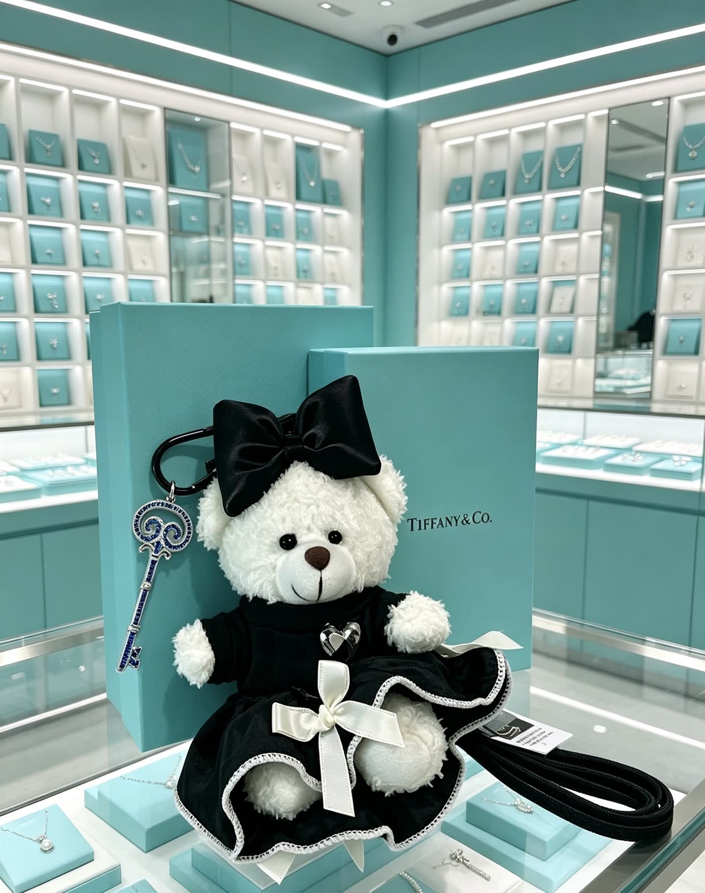 Tiffany & Co. Blue Box Keychain